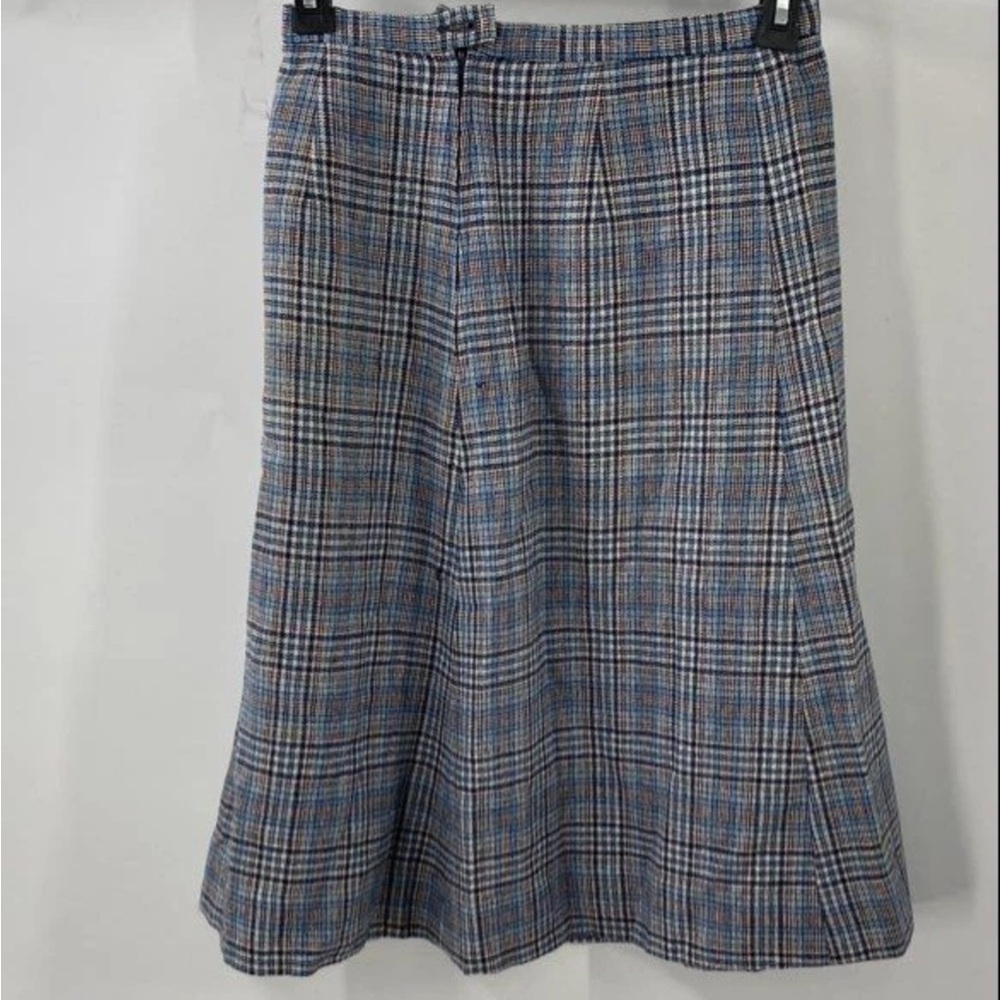 Pendleton Womens Multicolor Houndstooth Wool Clas… - image 1